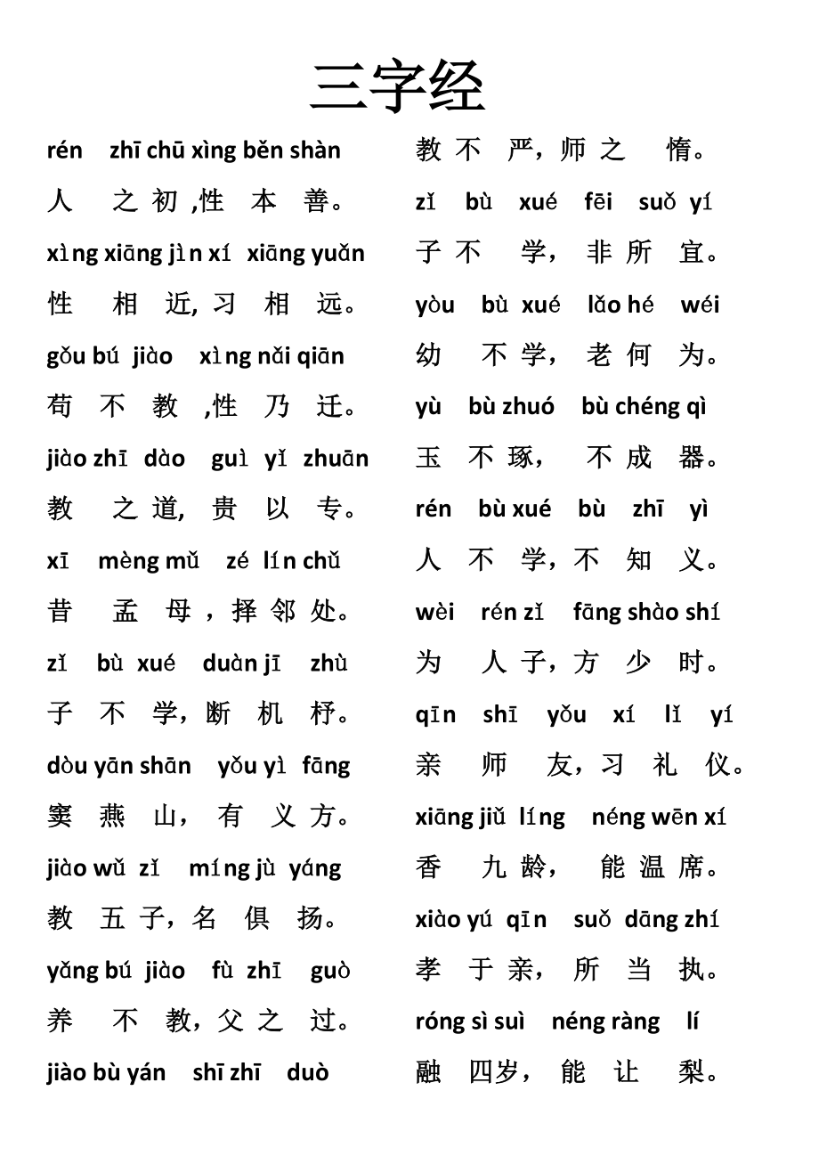 三字经完整版全文带拼音86241(11页).doc_第2页