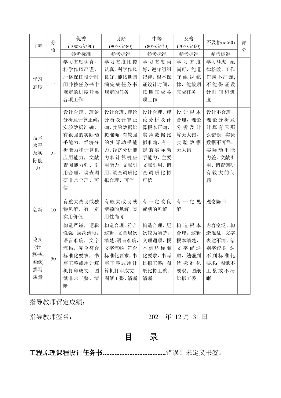 食品工程原理列管式换热器课程设计实例副本.doc_第2页