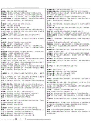 动物生理学名词解释+简答整理版(7页).doc