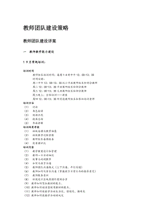 教师团队建设策略.doc