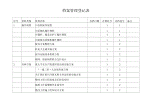 档案管理登记表 33页.docx