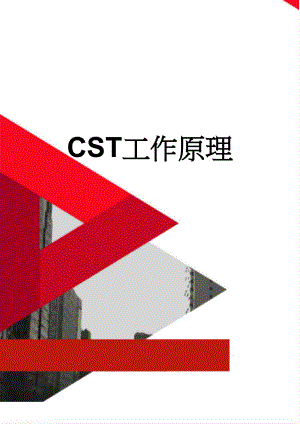 CST工作原理(5页).doc