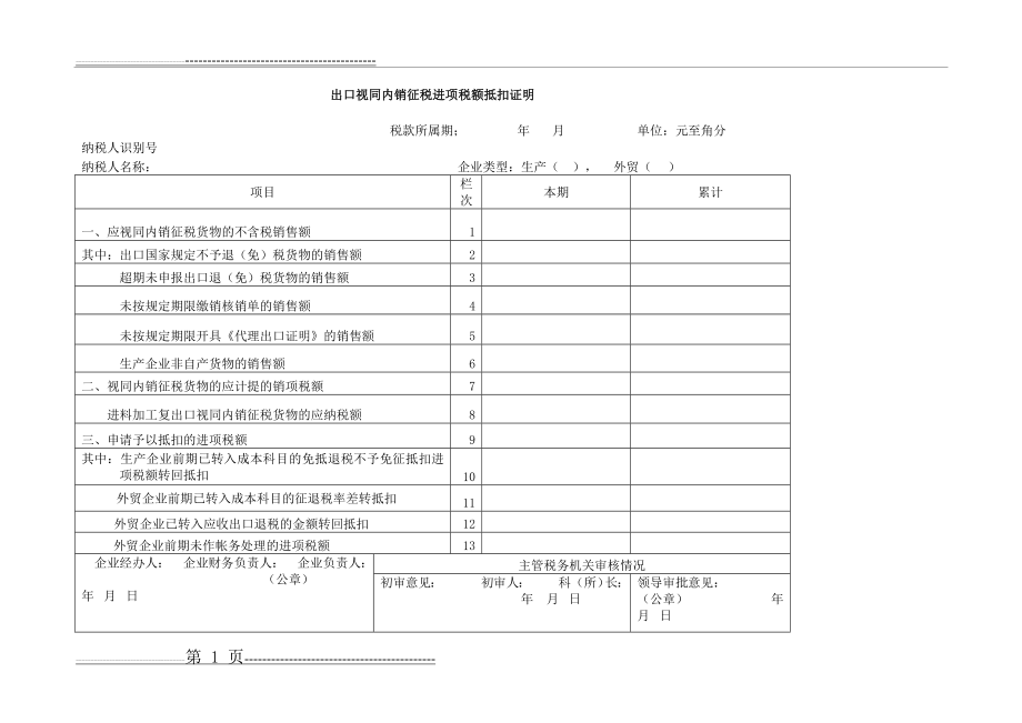 出口转内销表一(2页).doc_第1页