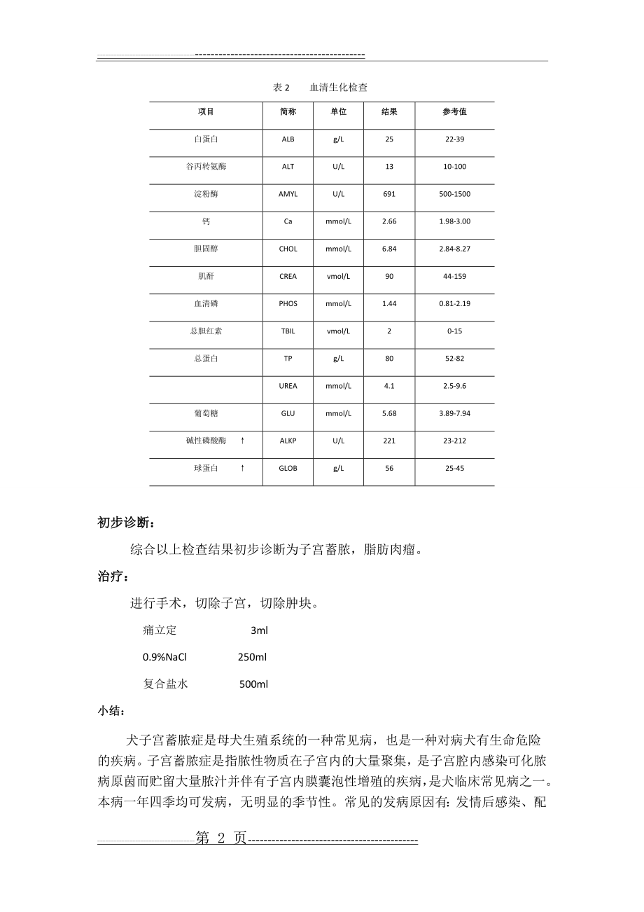 动物医院实习病例分析(3页).doc_第2页