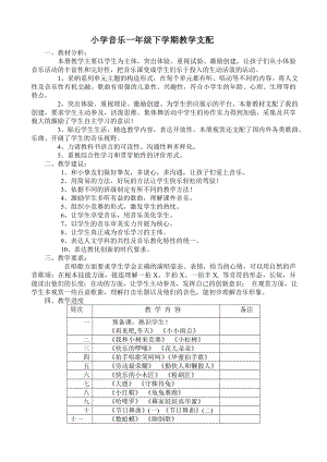 苏少版小学音乐一年级下册(教案.docx