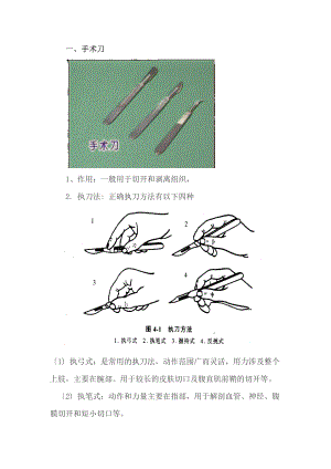 外科手术器械辨认及其作用.doc