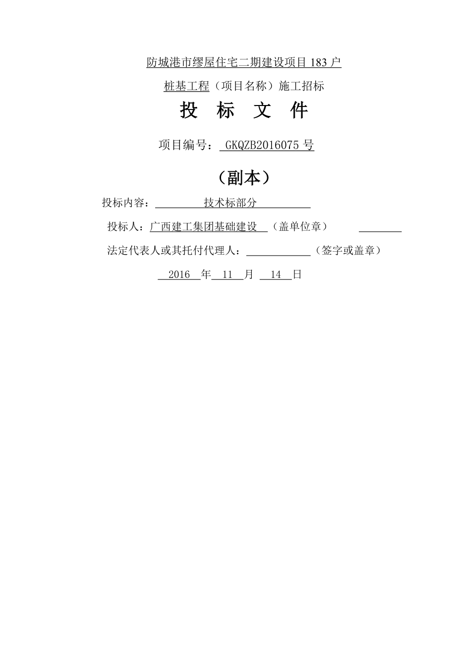 旋挖钻孔灌注桩投标施工组织设计.docx_第1页