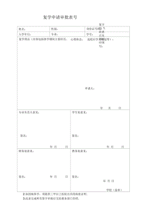 复学申请审批表（模板）.docx