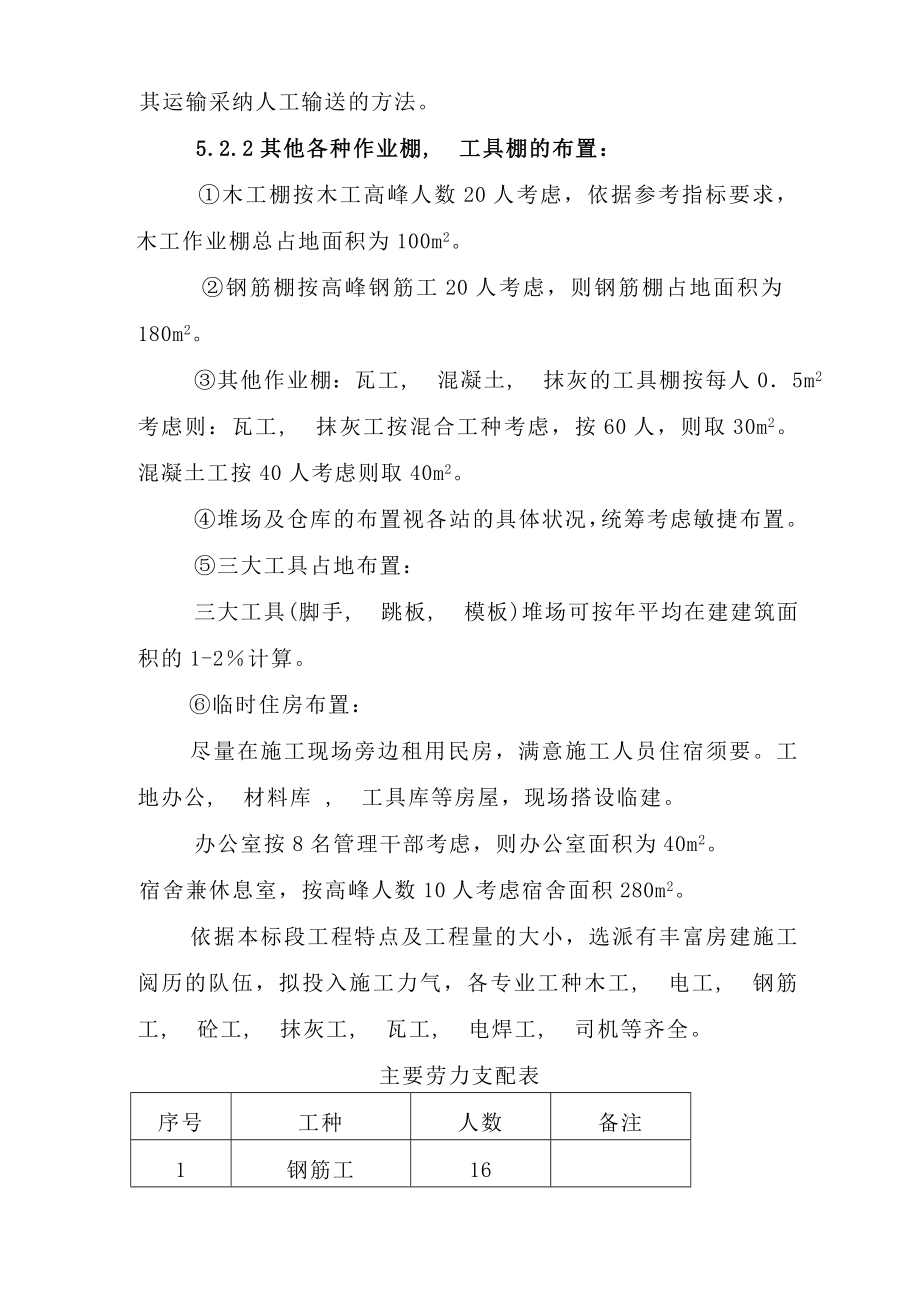 度假村施工组织设计方案.docx_第2页