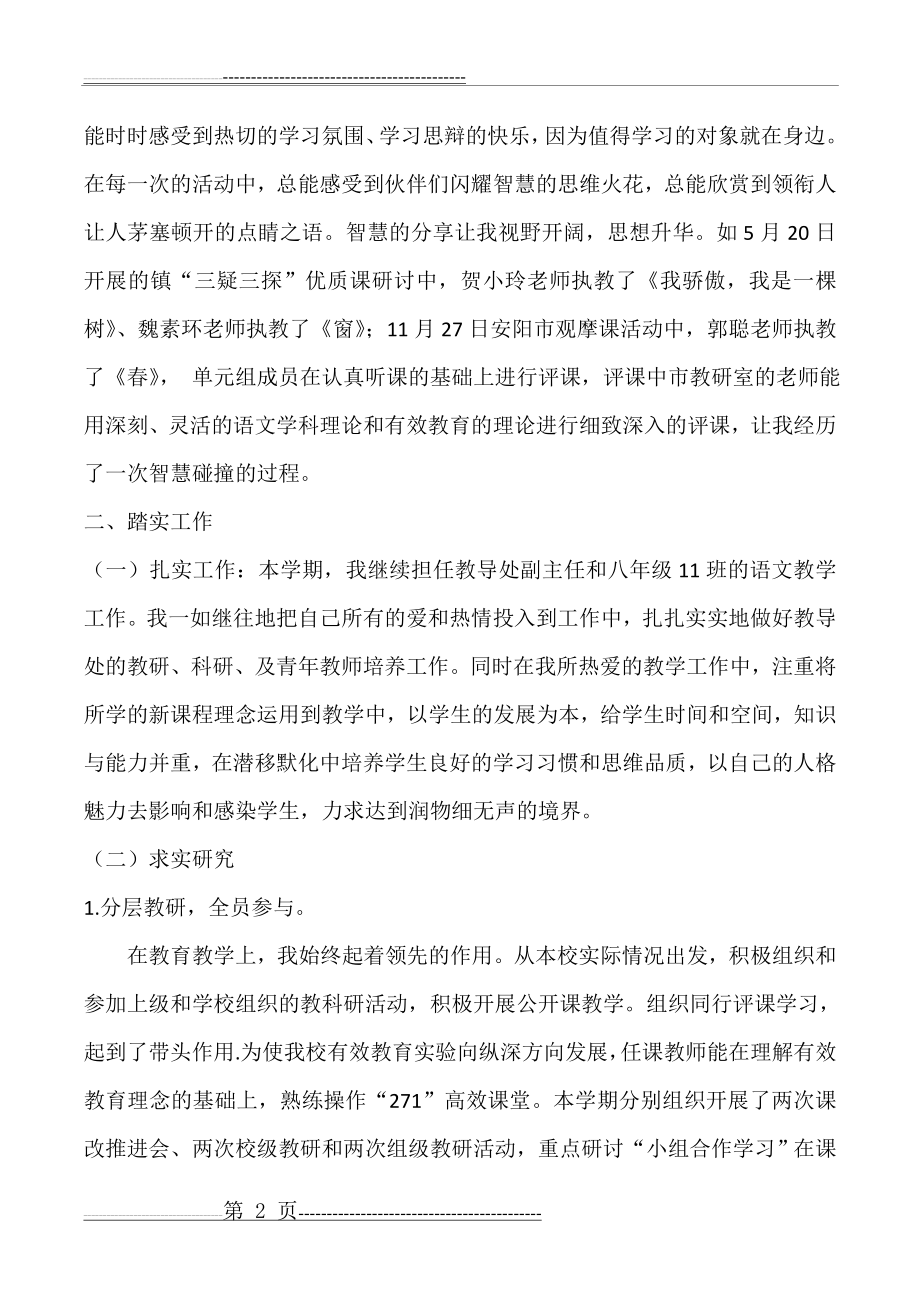 名师个人工作总结(5页).doc_第2页