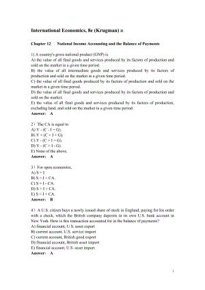 International Economics II国际经济学.doc