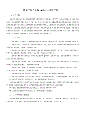 环境工程专业本科培养方案（本科）.docx