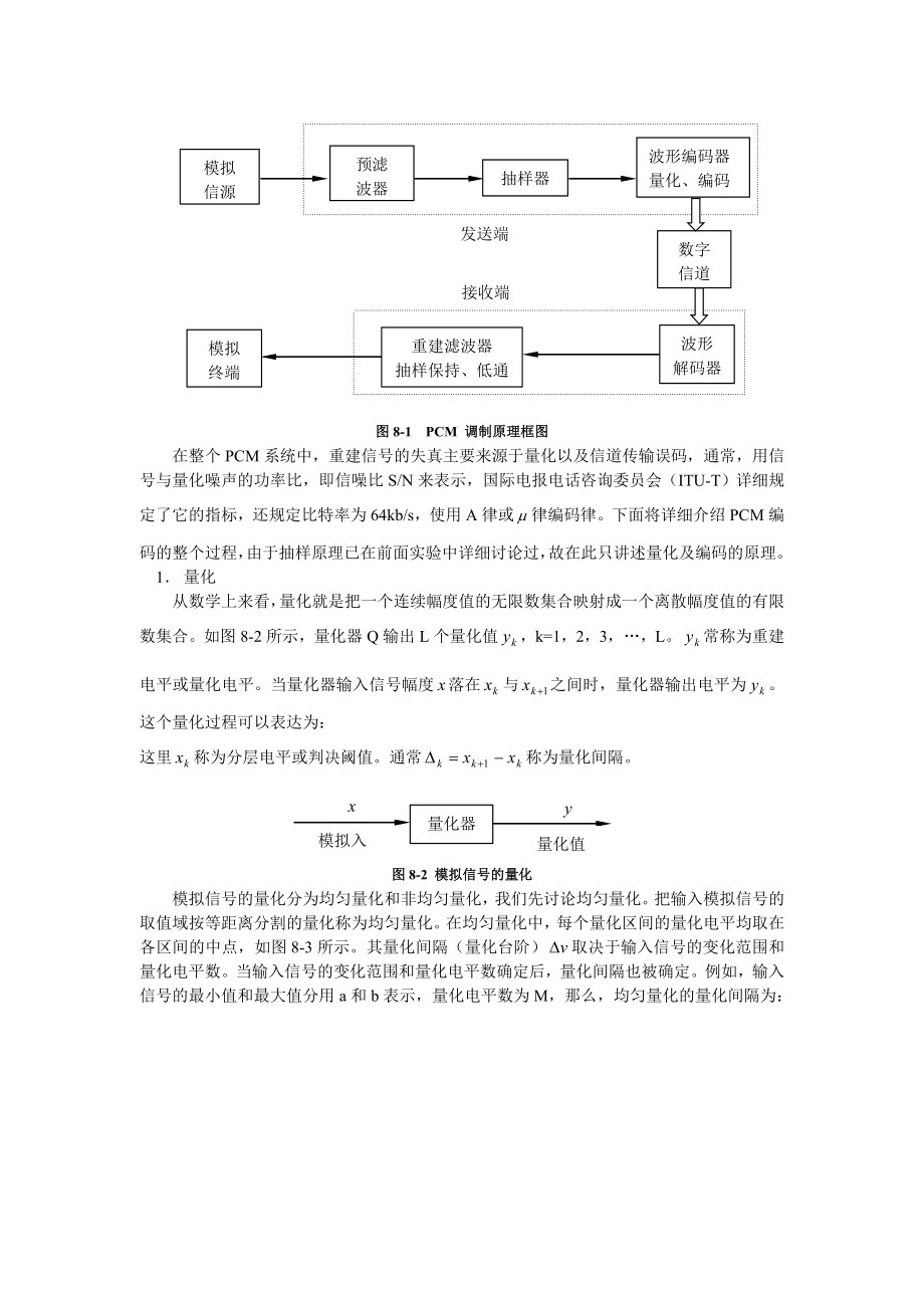 实验八脉冲编码调制与解调实验.docx_第2页