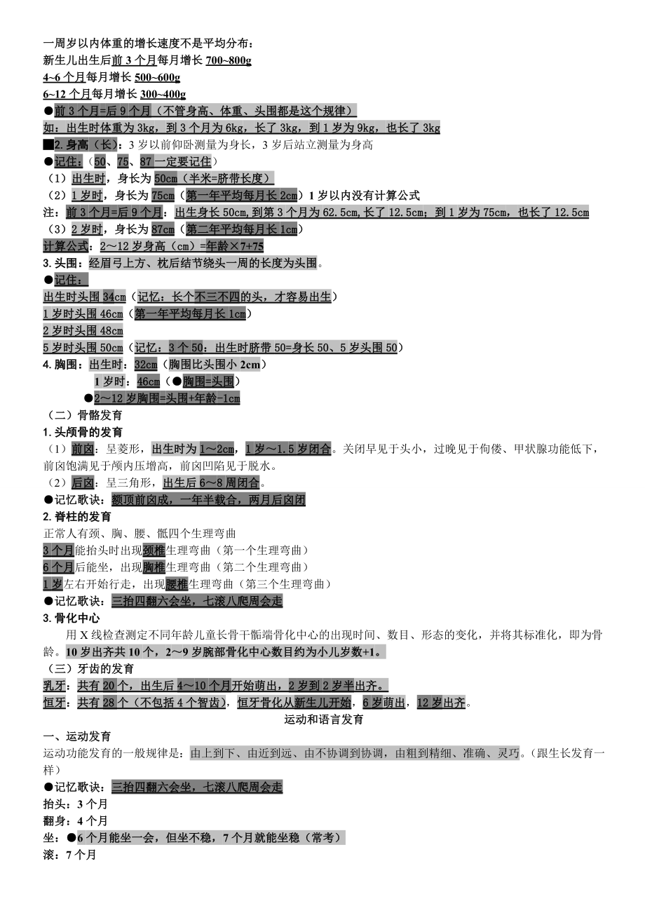 执业医师考试资料儿科学用心记住考点必定能过.docx_第2页