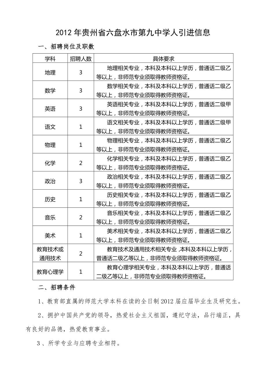 六盘水教师招聘.docx_第1页