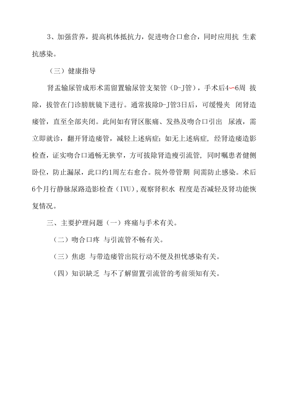 医院管理泌尿外科肾积水护理常规.docx_第2页