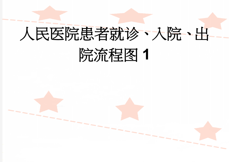 人民医院患者就诊、入院、出院流程图1(3页).doc_第1页