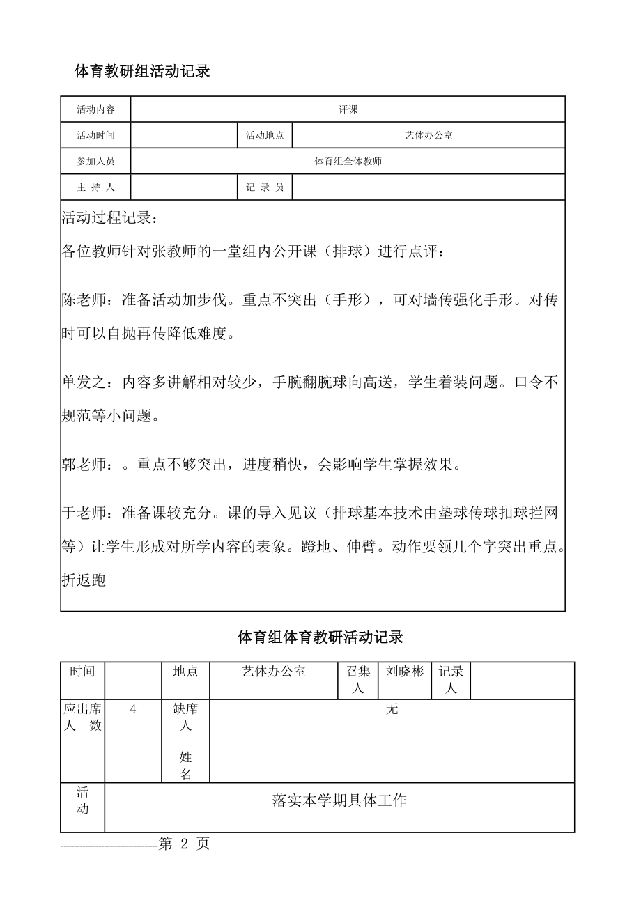 中学体育教研活动记录(25页).doc_第2页