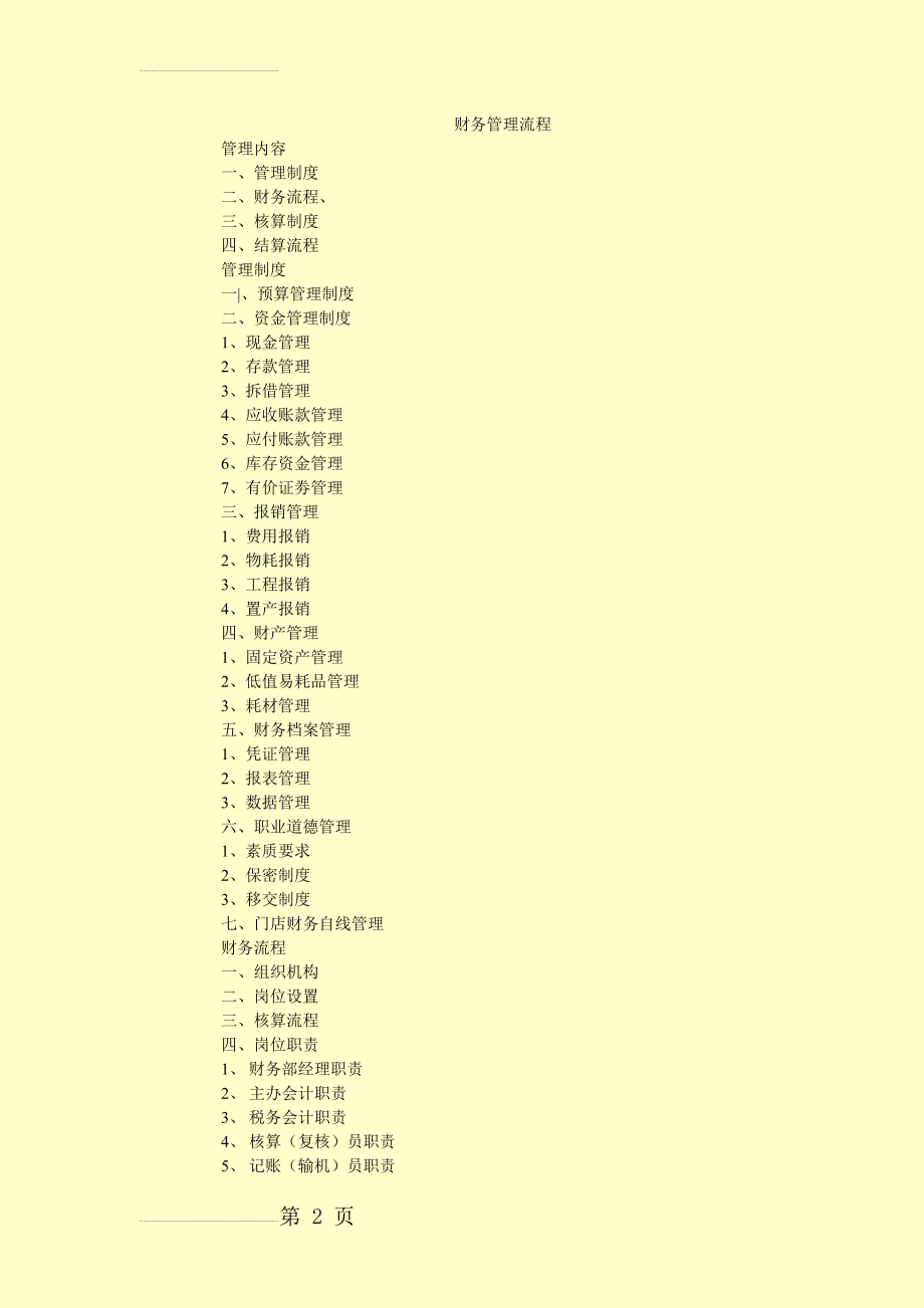 中小型超市财务管理制度的制定和操作流程(40页).doc_第2页