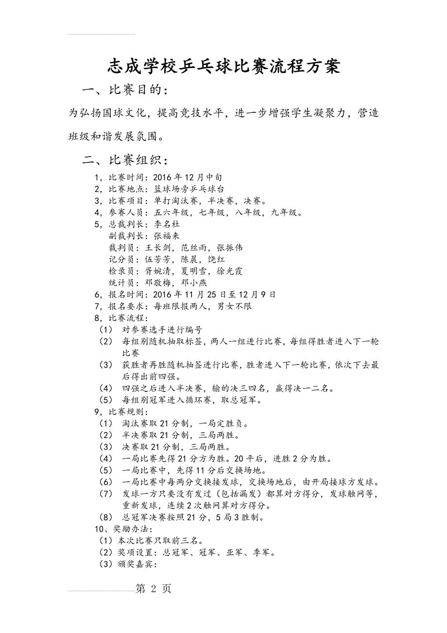 乒乓球比赛流程方案(3页).doc_第2页