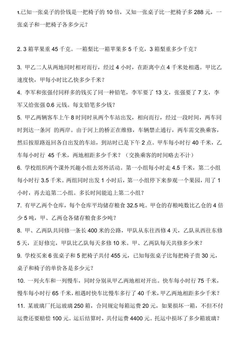 小升初必会的50道经典应用题.docx_第1页