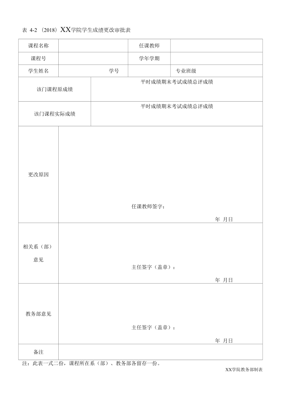 学院学生成绩更改审批表.docx_第1页