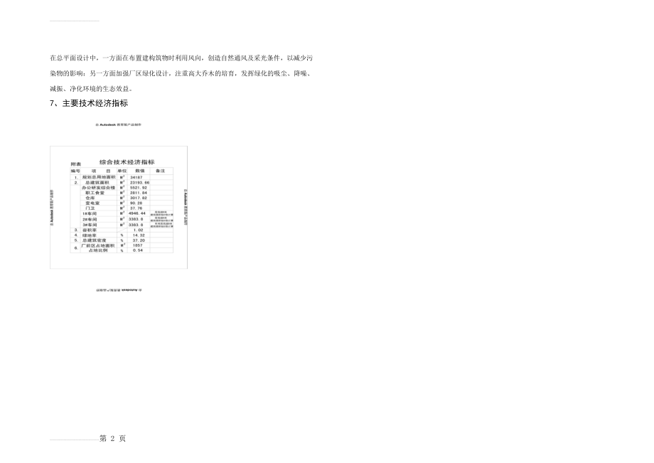 厂区规划建筑设计方案设计说明(2页).doc_第2页