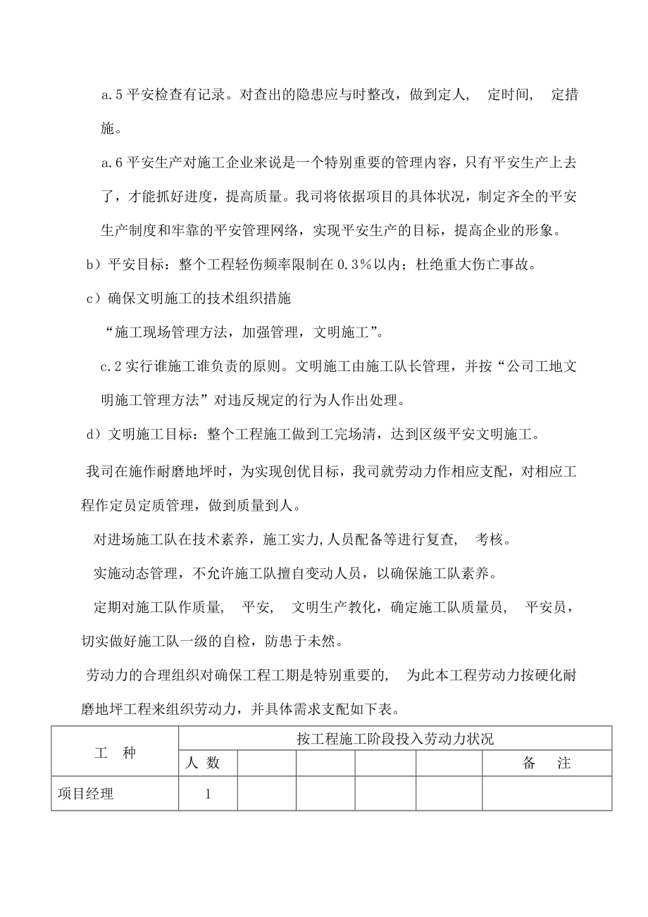 耐磨地坪施工方案样本.docx_第2页