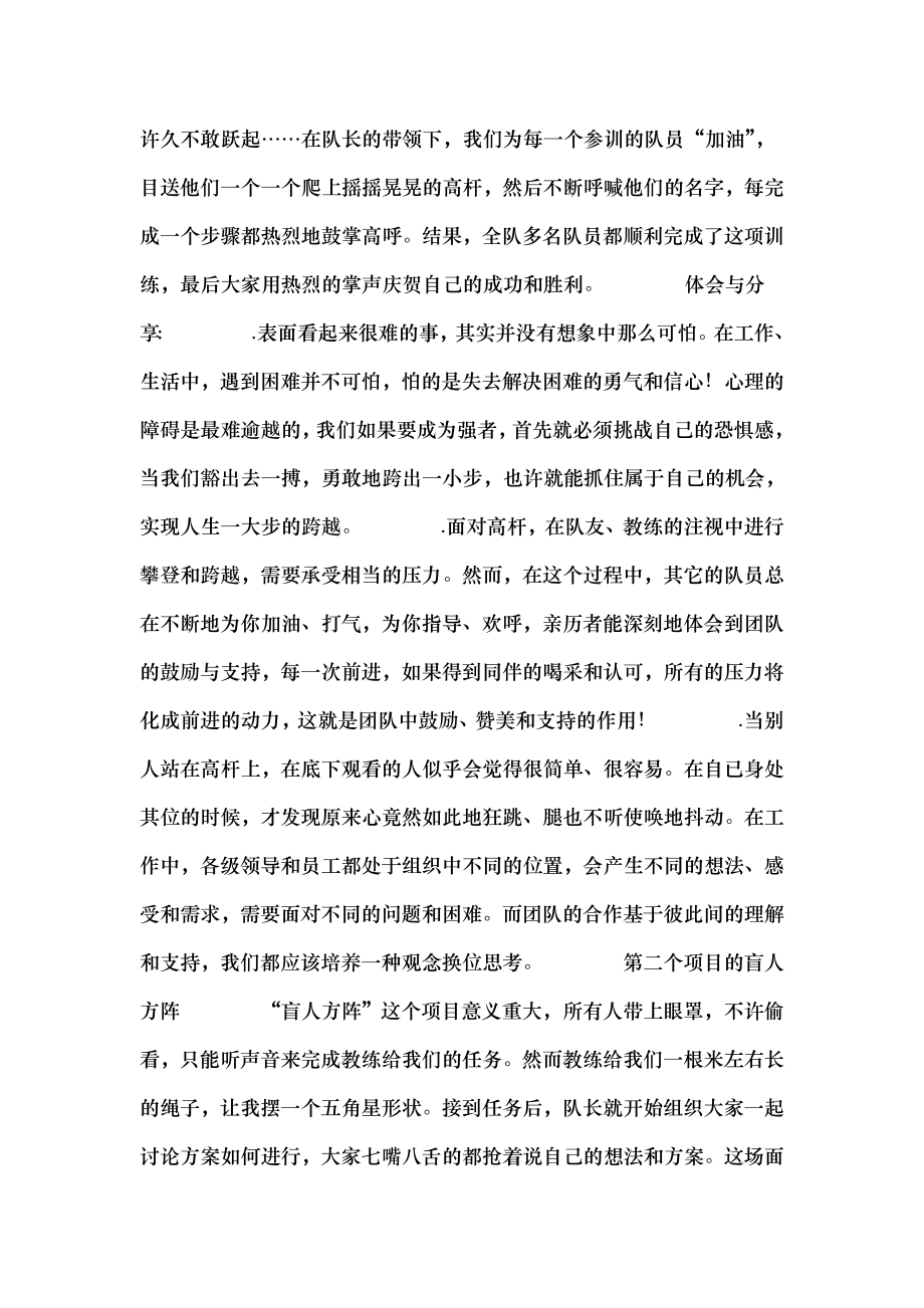 强化团队意识拓展训练心得体会.docx_第2页