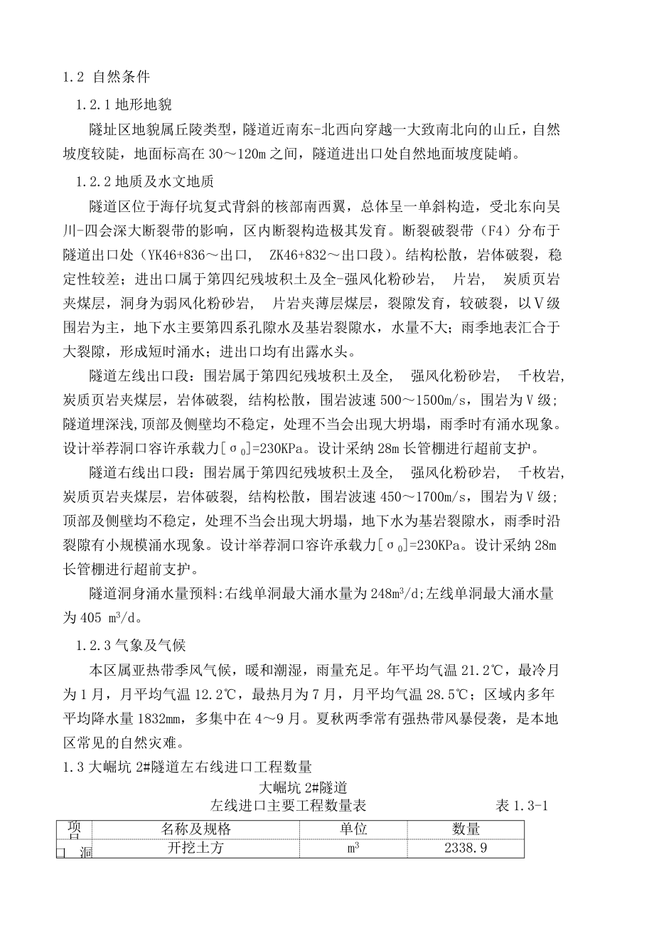 隧道洞口的施工方案.docx_第2页