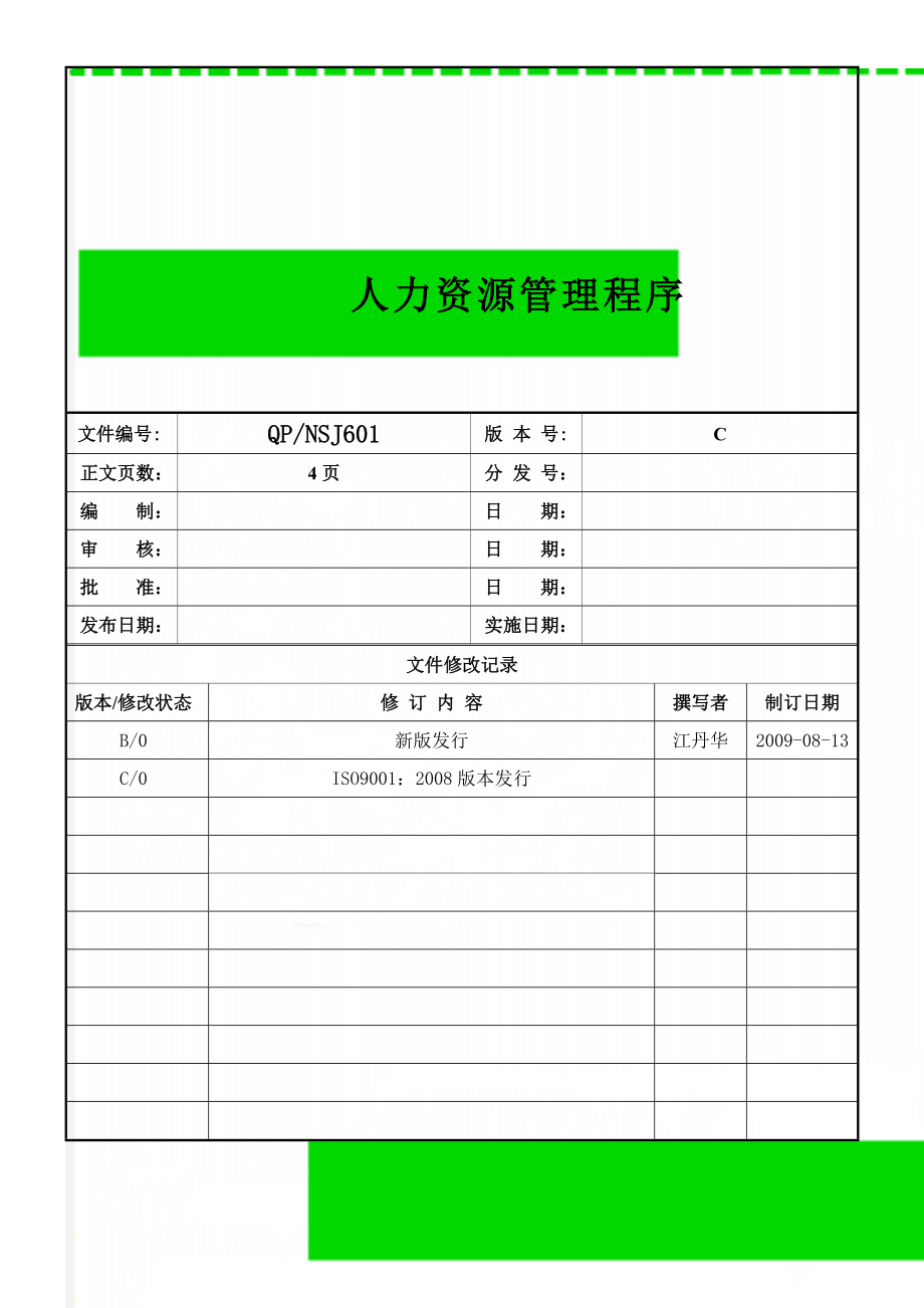 人力资源管理程序(6页).doc_第1页