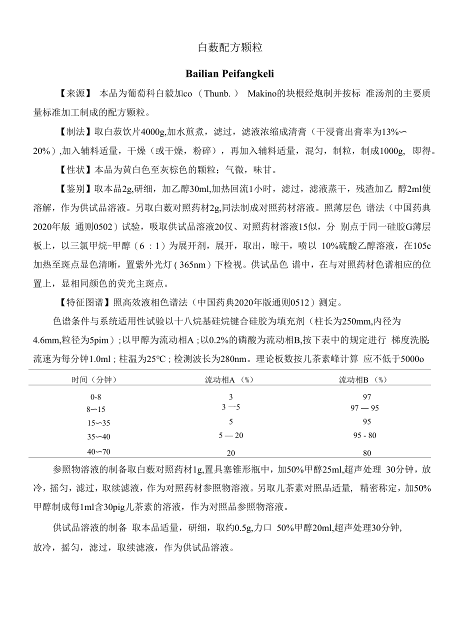 白蔹配方颗粒.docx_第1页