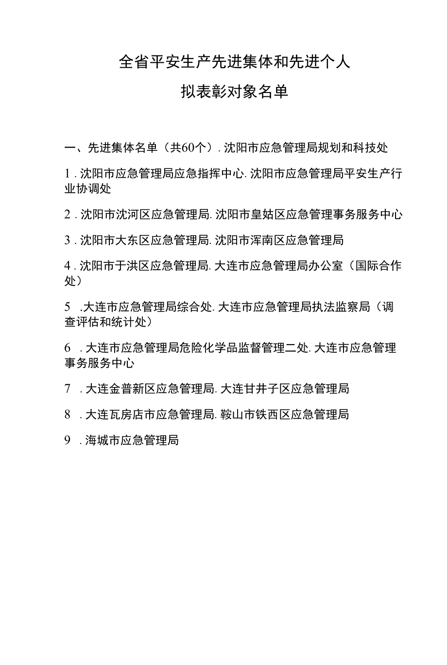 全省安全生产先进集体和先进个人.docx_第1页