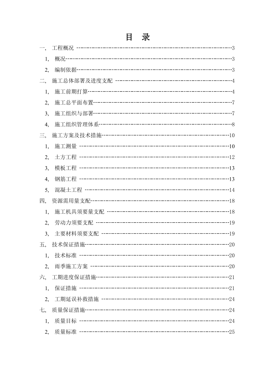 围墙工程投标施工组织设计.docx_第1页