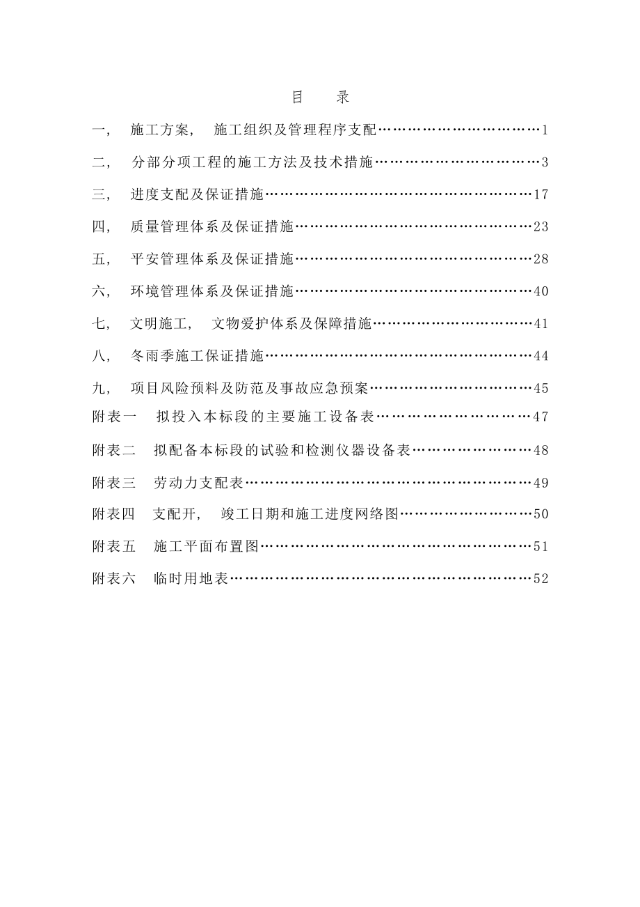 农业综合开发项目施工组织设计.docx_第1页