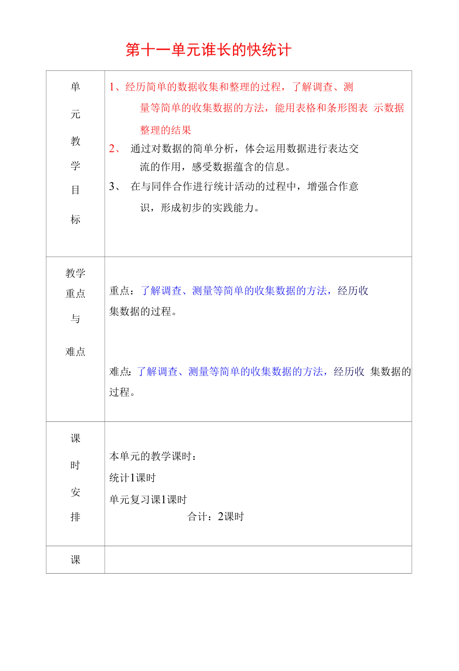 教育教学设计：第十一单元.docx_第1页