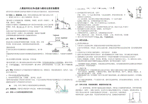 人教版有机化学教材全部实验整理.doc