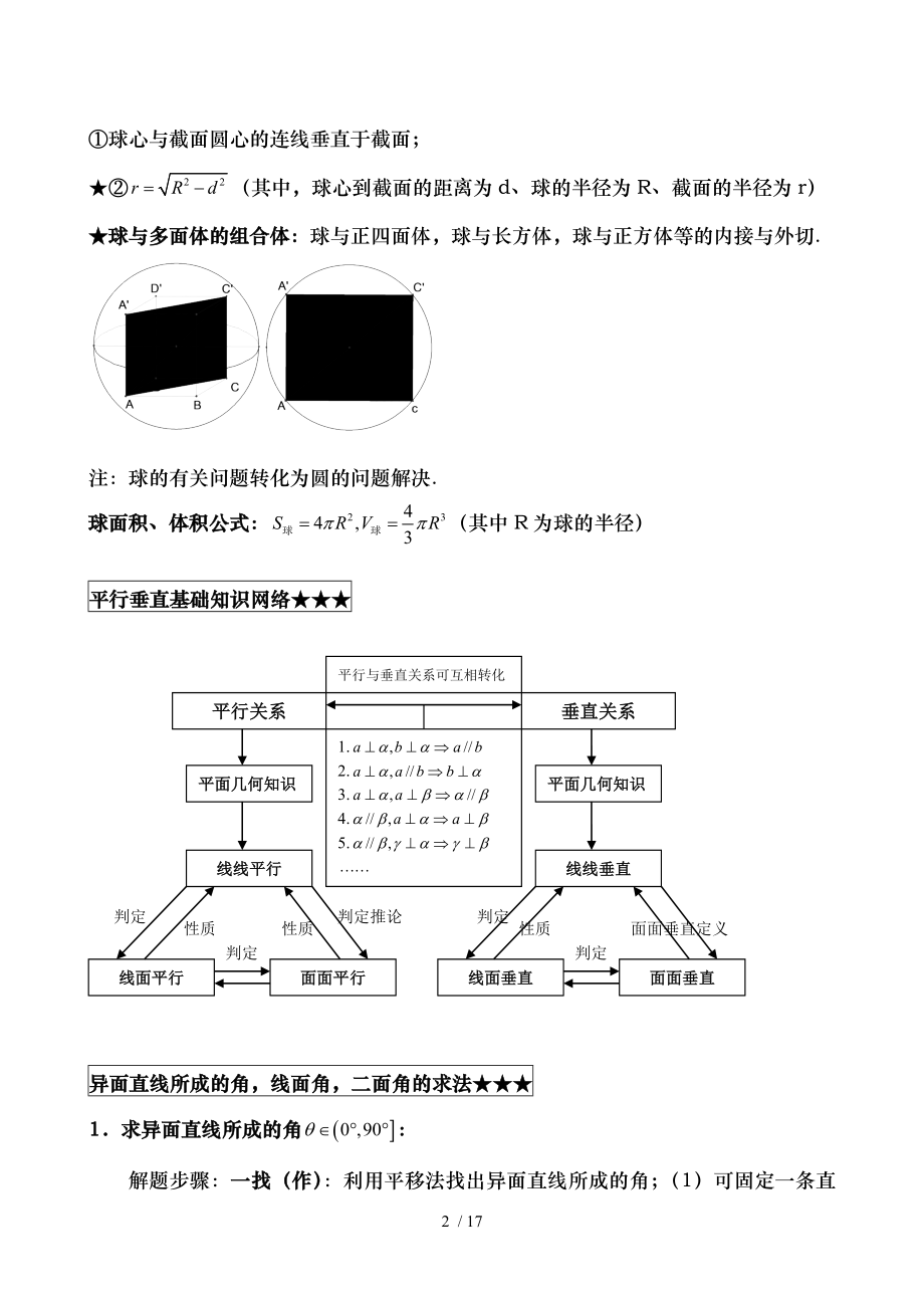 第四讲立体几何题型归类总结.doc_第2页