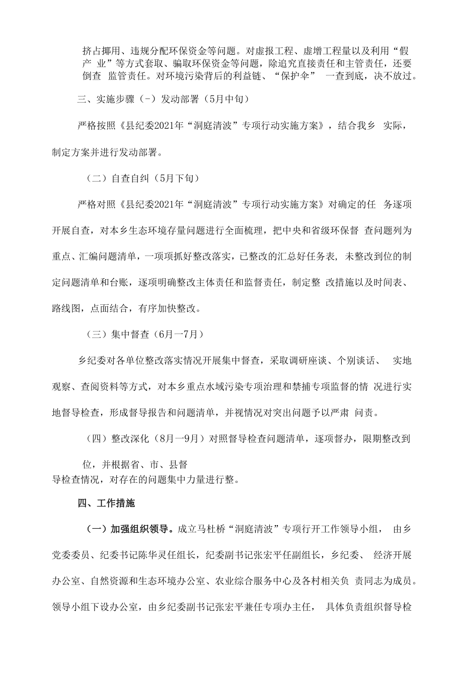 2021年“洞庭清波”专项行动实施方案.docx_第2页