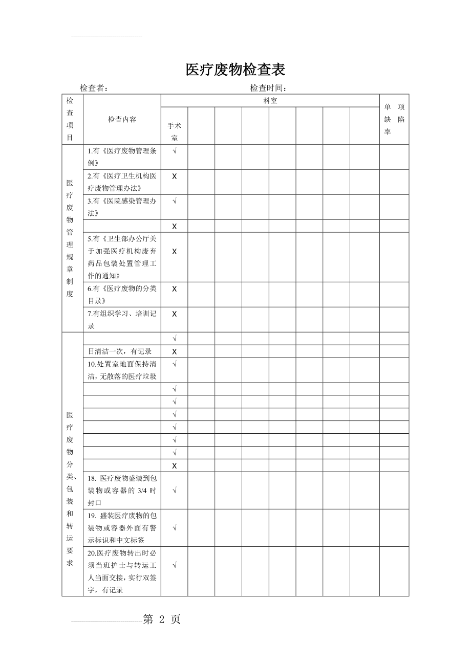 医疗废物检查表61228(3页).doc_第2页