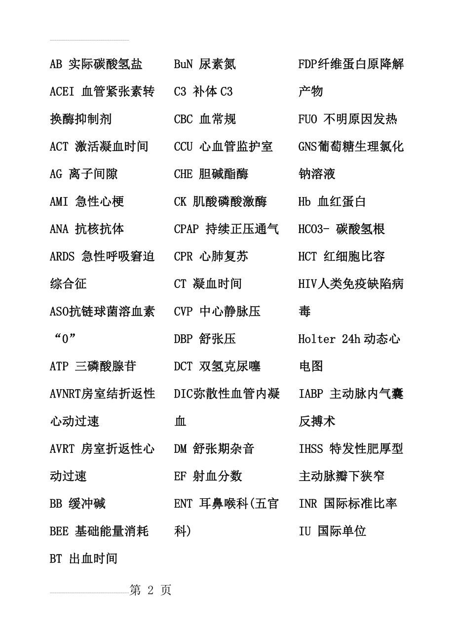 医学术语英文简写(3页).doc_第2页