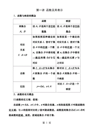 第一讲函数及其表示.docx