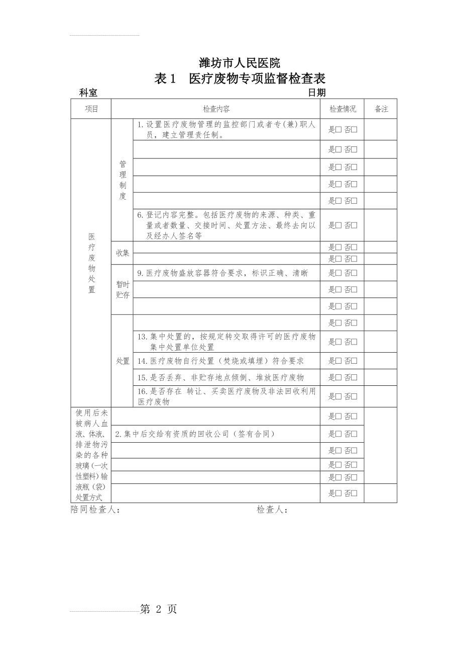 医疗废物检查表87222(3页).doc_第2页