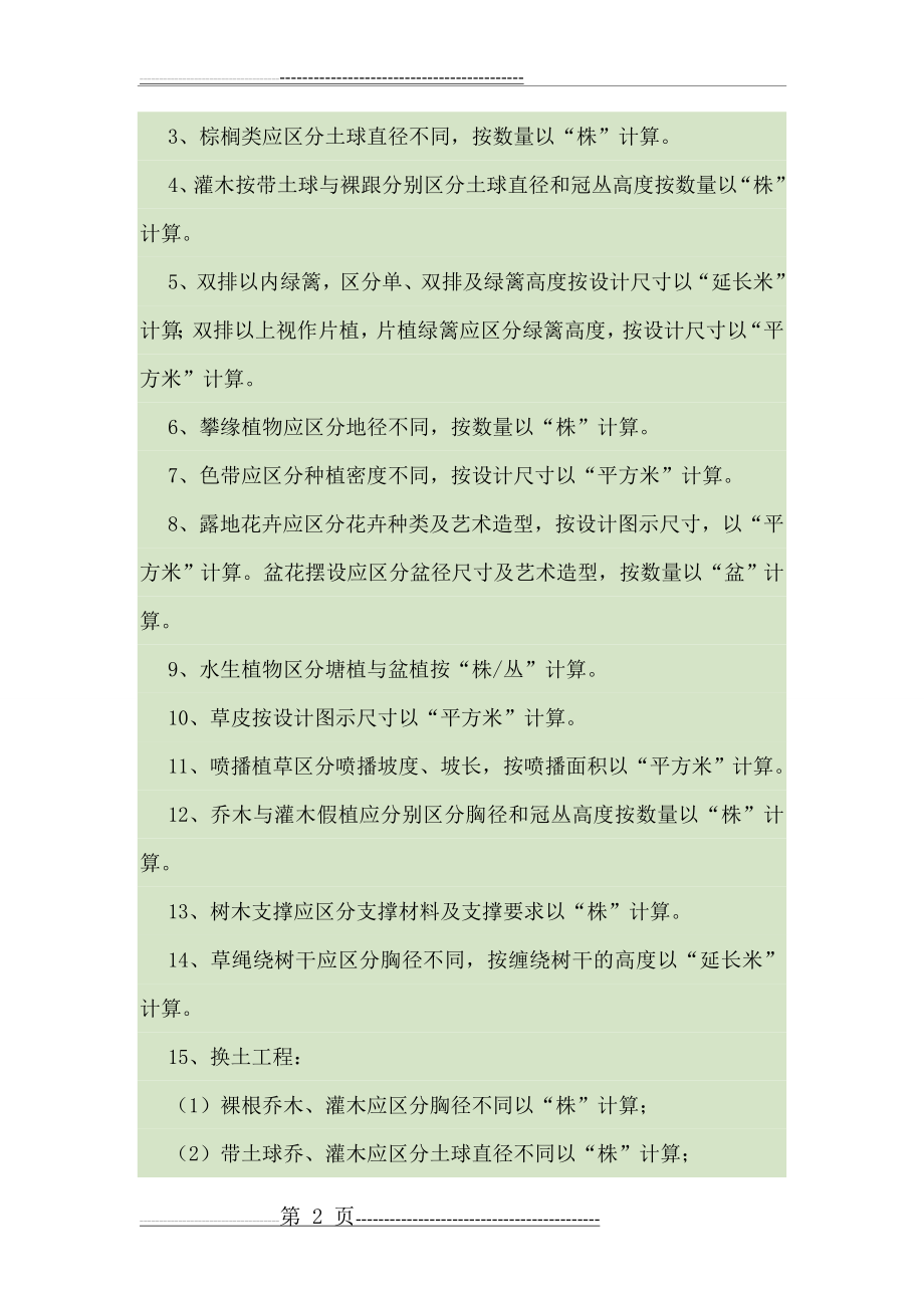 园林的计算规则(17页).doc_第2页