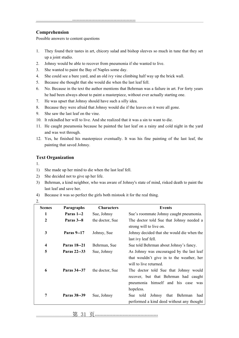 大学综合英语三答案Key to Unit 6, Bk 3 doc(5页).doc_第2页