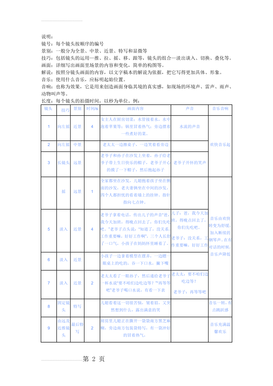 分镜头剧本参考格式78892(3页).doc_第2页