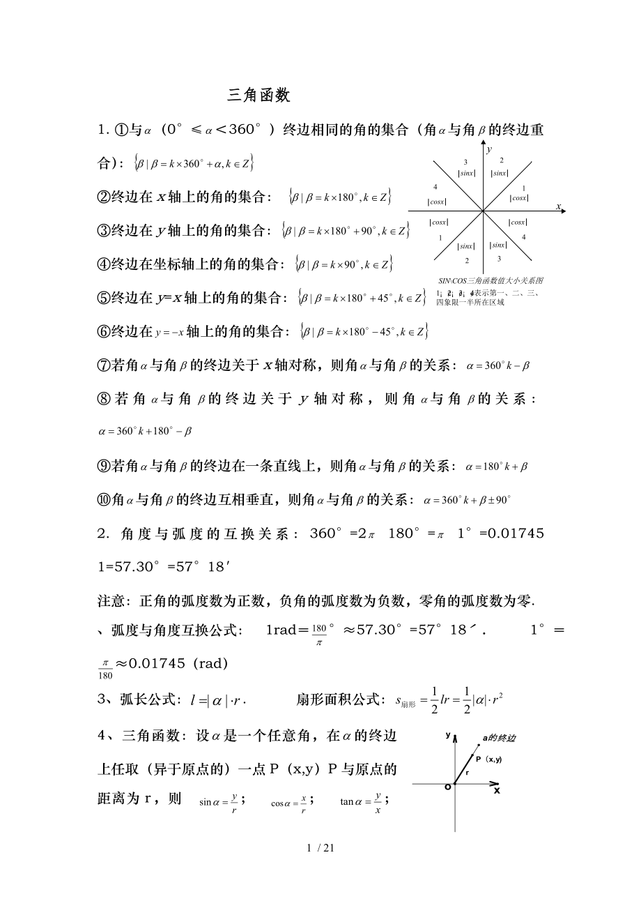 数学三角函数公式大全.doc_第1页