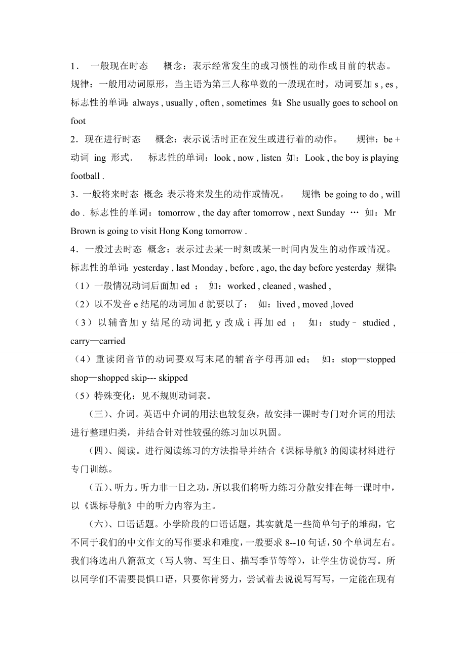 小学英语六年级复习总结.doc_第2页