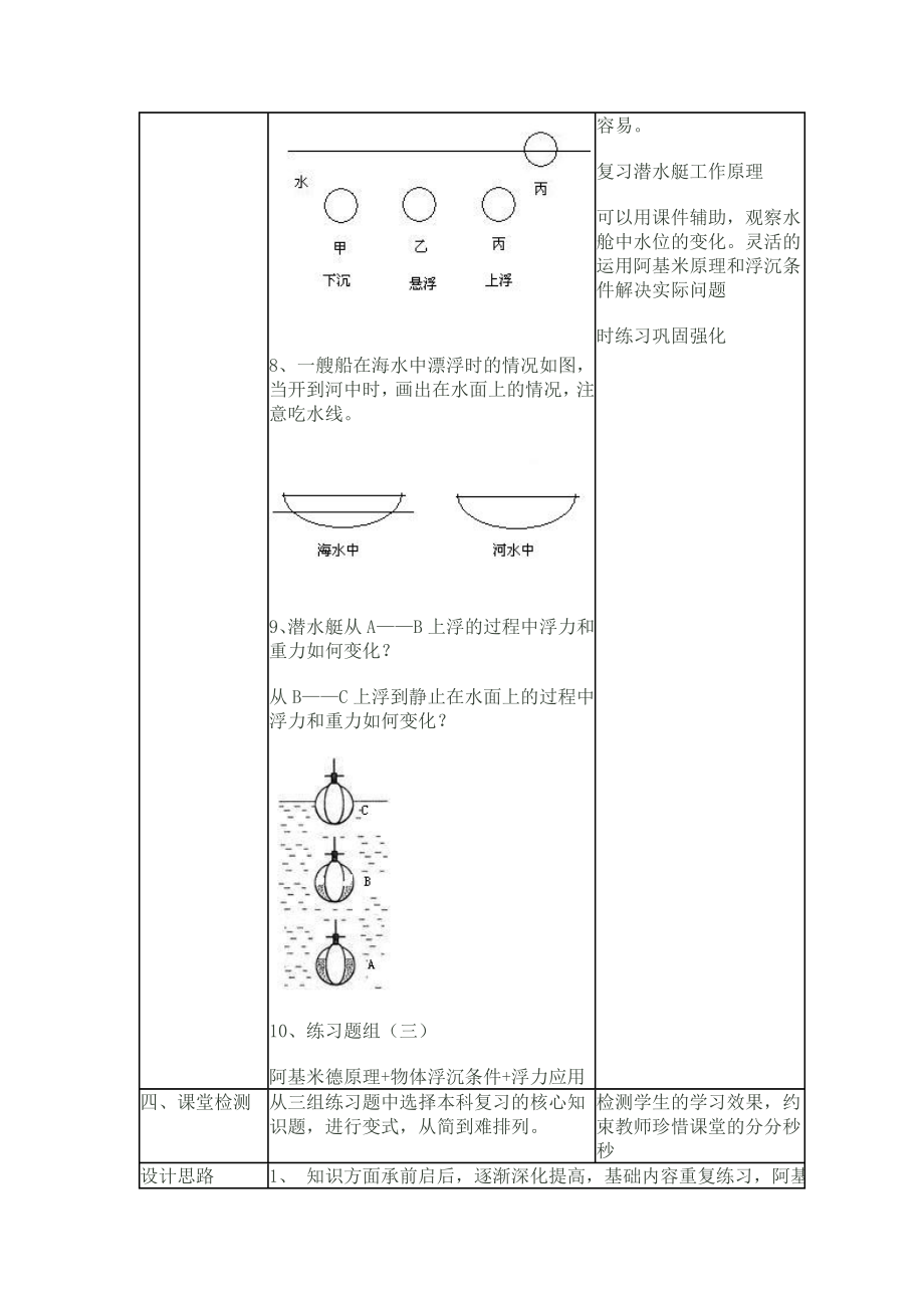 浮力复习教学设计.doc_第2页