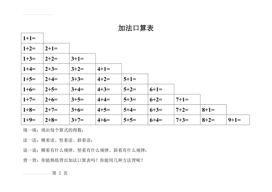 加减法口算表(3页).doc_第2页